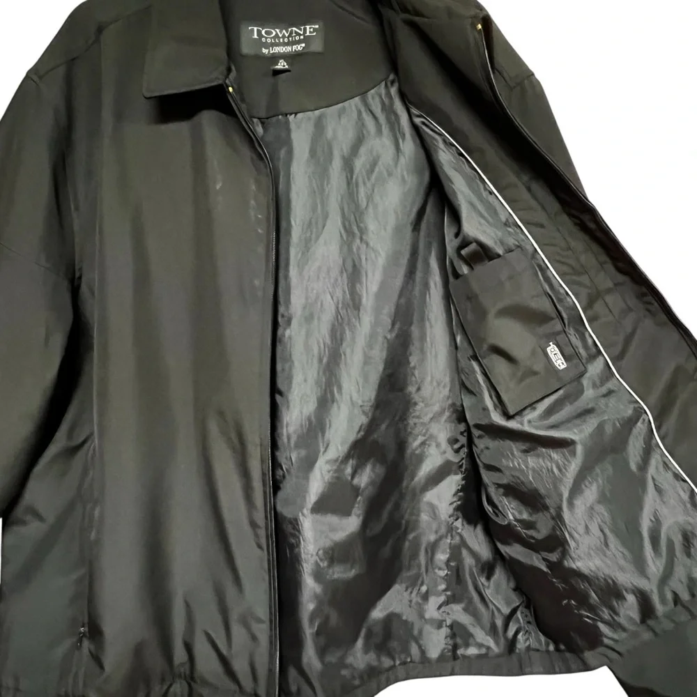 London Fog Towne Collection Black Men’s Jacket XL